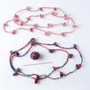 Natural Dyed Crochet Necklaces from Filges | Conscious Craft